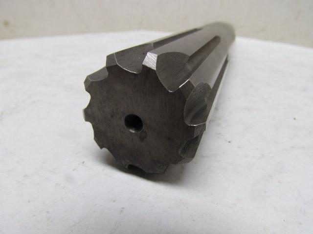 Brubaker 1-7/16" 1.4375 #4MT Morse Taper Shank Reamer 10pt Straight Flute USA