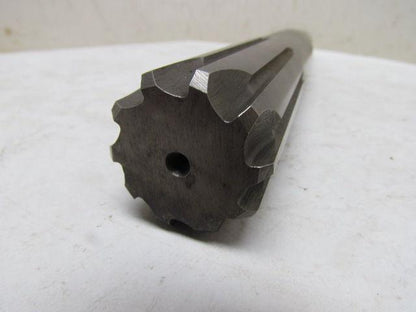 Brubaker 1-7/16" 1.4375 #4MT Morse Taper Shank Reamer 10pt Straight Flute USA