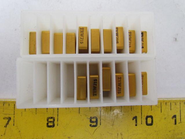 TRW SNMG 433E CF 72938 03261 Carbide Insert Grade TRW 715 SNMG433E 2-Boxes 16pcs