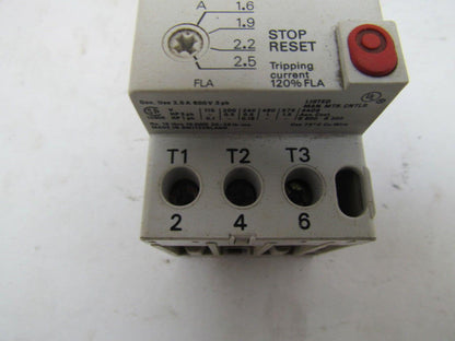 A-B Allen Bradley CAT 140-MN-0250 Ser C Starter Relay Contactor Control