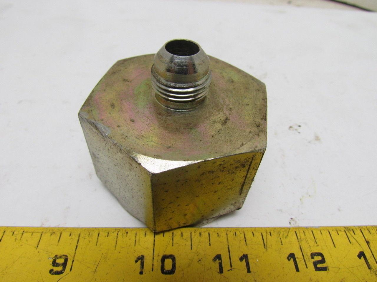 1-1/4 Jic Male x 1/2Jic Female 24X8 Jic Steel Reducer Straight
