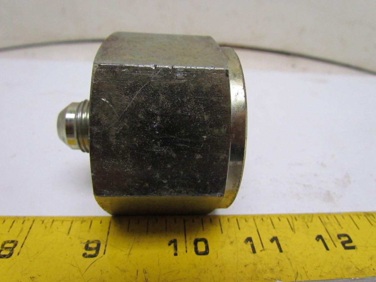 1-1/4 Jic Male x 1/2Jic Female 24X8 Jic Steel Reducer Straight