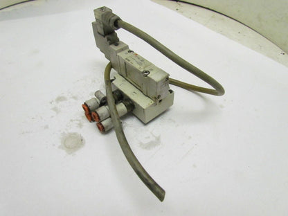 SMC SY7140 Solenoid Pneumatic Air Valve W/Base