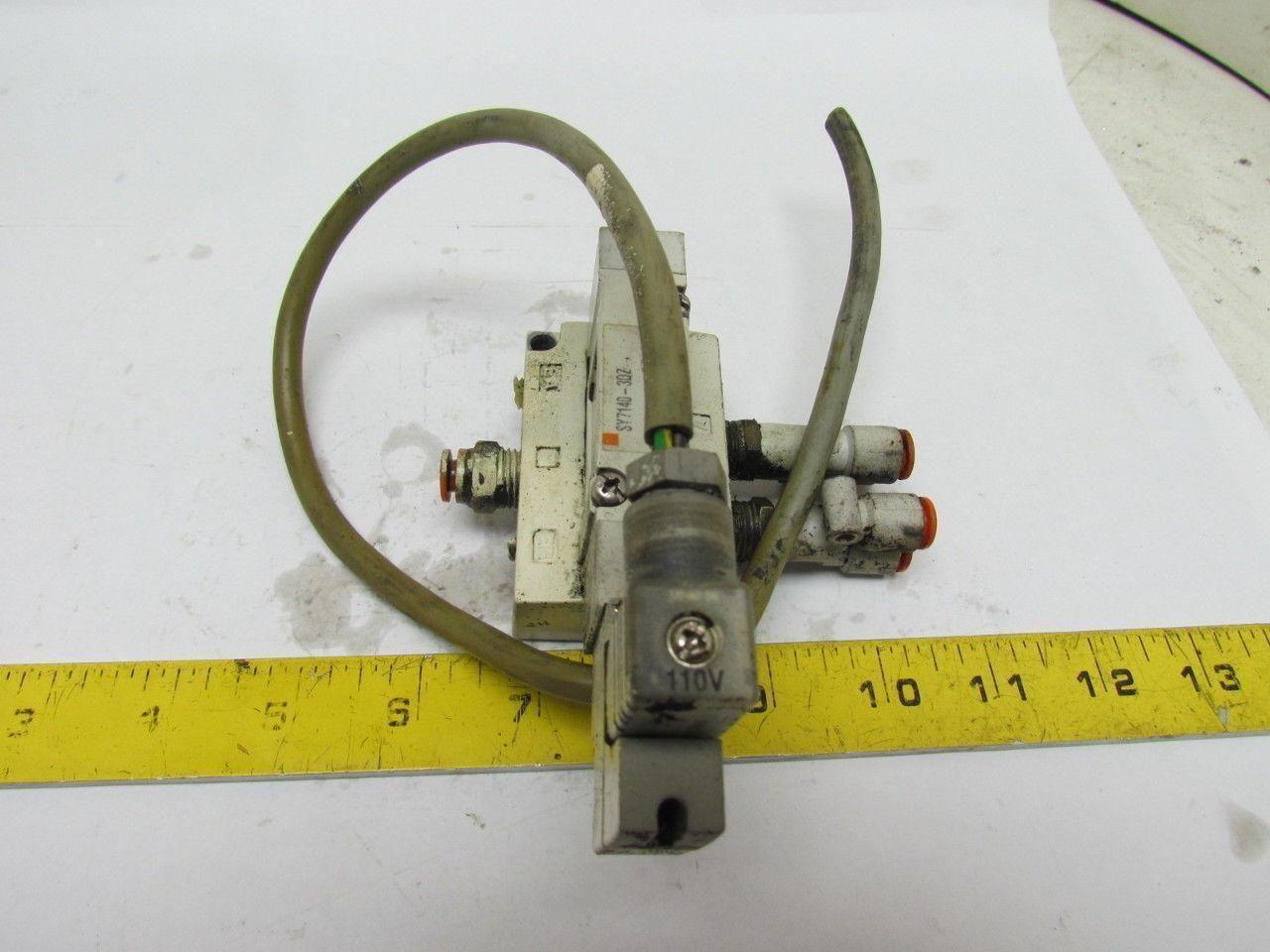 SMC SY7140 Solenoid Pneumatic Air Valve W/Base