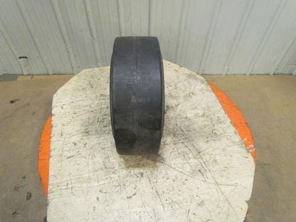 MaineTire 1208 21x8x15 Black Rubber Smooth Press-On Forklift Tire
