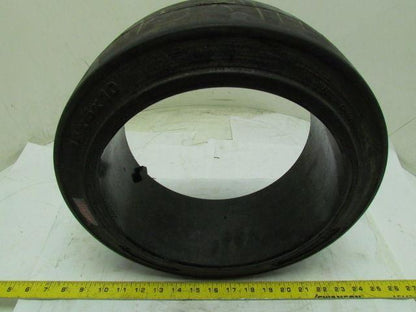 Landmax Liftmax A091847 14X5X10 Smooth Soft Rubber Press-On Forklift Tire