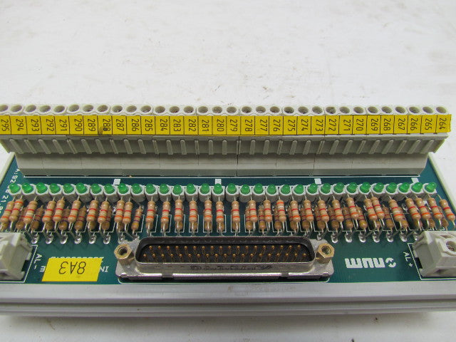 Num Interface Terminal Board Connector Assy 92002100501-C DIN Rail Mount
