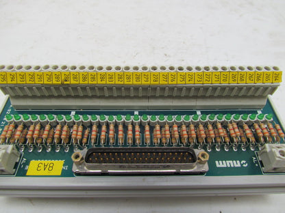 Num Interface Terminal Board Connector Assy 92002100501-C DIN Rail Mount
