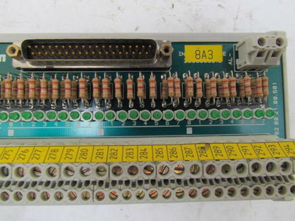 Num Interface Terminal Board Connector Assy 92002100501-C DIN Rail Mount