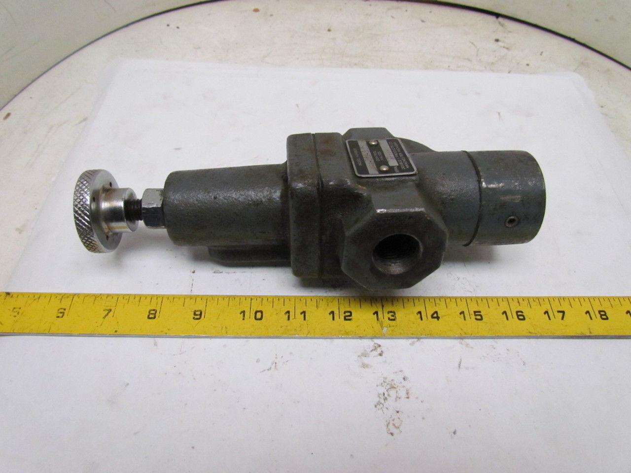 Double A UA2-175-CXIT Hydraulic Unload Valve 500-1000psi 3/4NPT Ports
