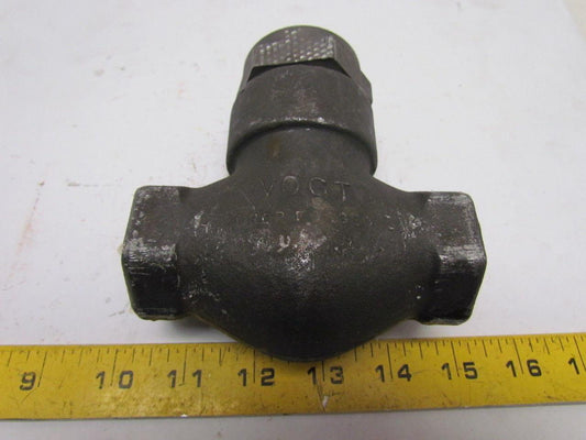 Henry Vogt 1554 E11698 REV3 Line Mount Hydraulic Check Valve 450F 30000WP 3/4npt