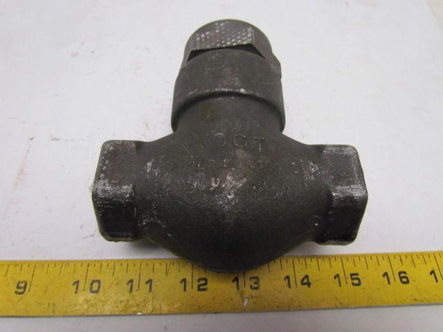 Henry Vogt 1554 E11698 REV3 Line Mount Hydraulic Check Valve 450F 30000WP 3/4npt