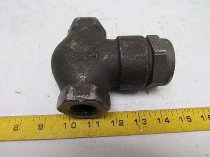 Henry Vogt 1554 E11698 REV3 Line Mount Hydraulic Check Valve 450F 30000WP 3/4npt
