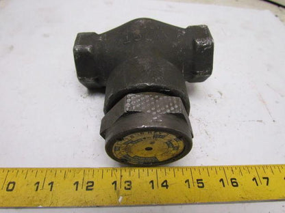 Henry Vogt 1554 E11698 REV3 Line Mount Hydraulic Check Valve 450F 30000WP 3/4npt