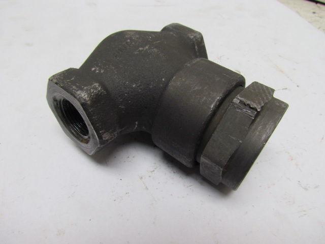 Henry Vogt 1554 E11698 REV3 Line Mount Hydraulic Check Valve 450F 30000WP 3/4npt