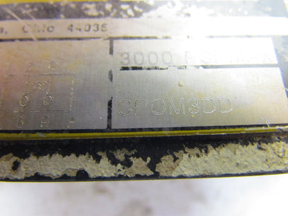 Parker Hydraulics CPOM3DD Hydraulic Pilot Check Valve 3000 PSI MAX