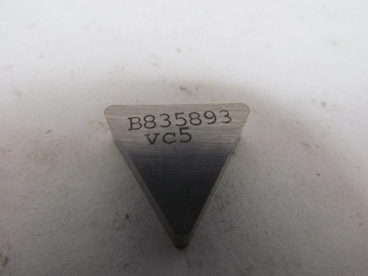 Valenite TNG 443 B835893 CC1735 Carbide Insert Grade VC5 TNG443 Box of 12pcs