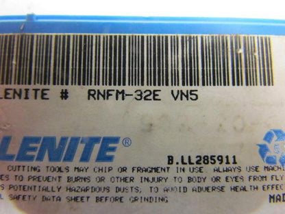 Valenite RNFM-32E Carbide Insert Grade VN5 Box of 9pcs