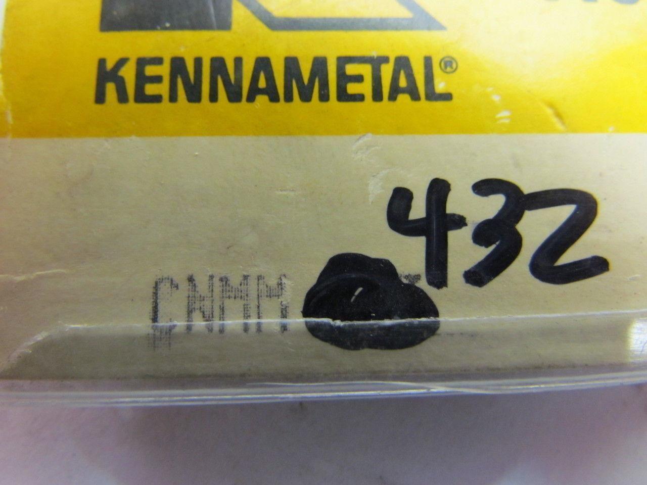 Kennametal CNMM432 Carbide Insert Grade KC910 Box of 10pcs