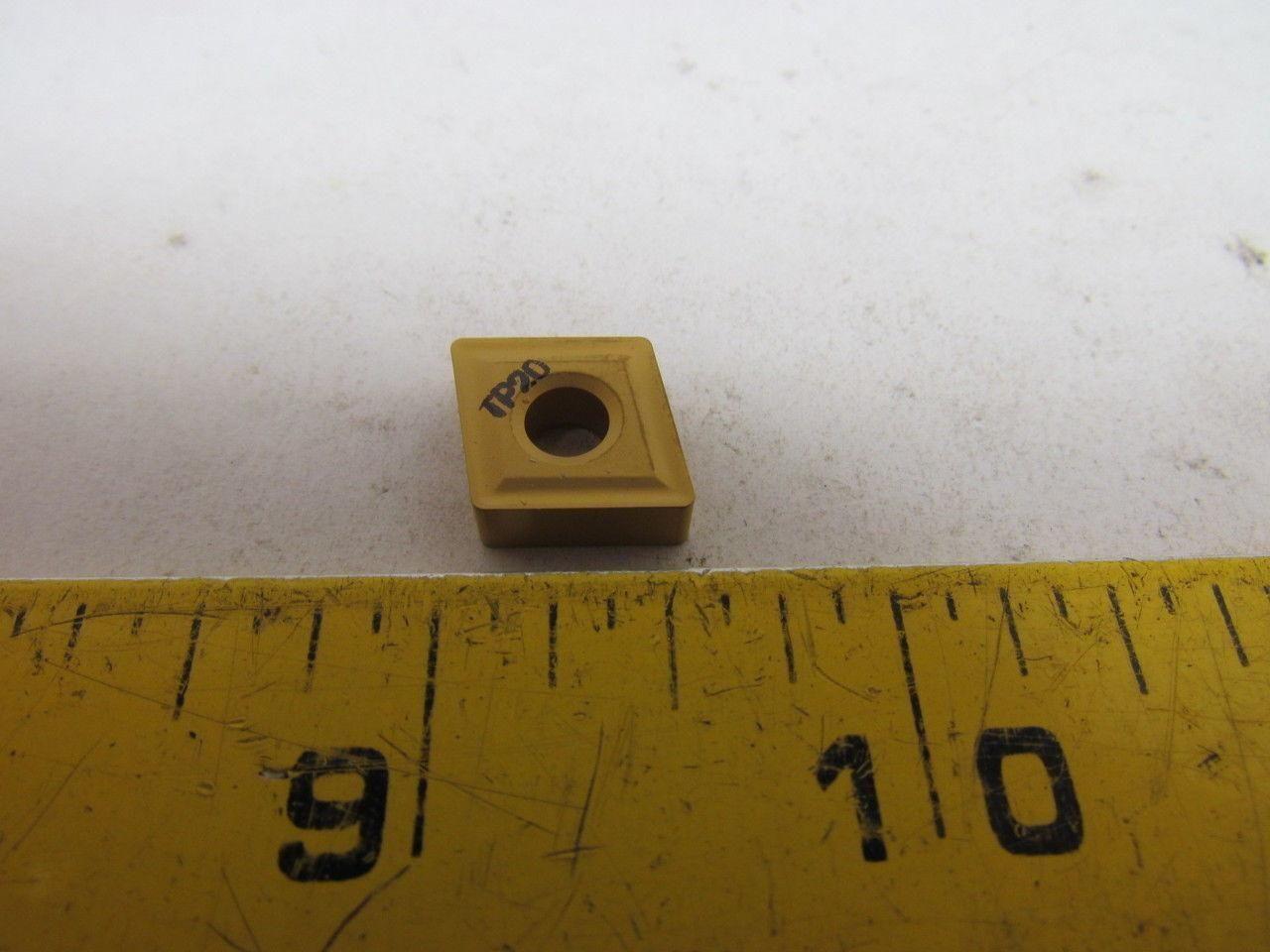 Seco Carboloy CNMG 432-MR5 TP20 Carbide Insert Grade TP20 Secolor Box of 10pcs