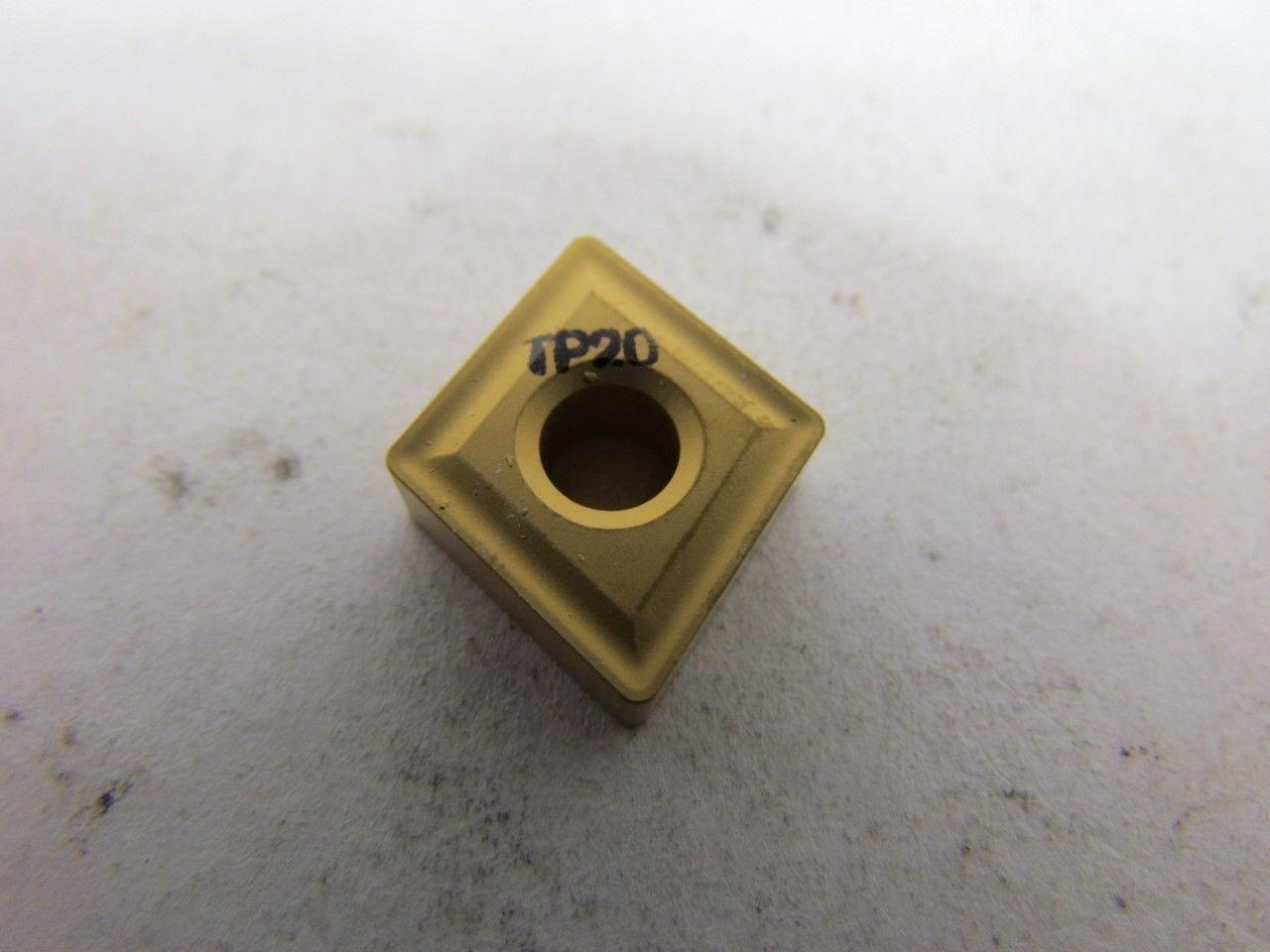 Seco Carboloy CNMG 432-MR5 TP20 Carbide Insert Grade TP20 Secolor Box of 10pcs