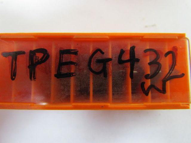 GE Carboloy TPEG432W 3540102 Carbide Insert Grade VC125 2-Boxes 17pcs