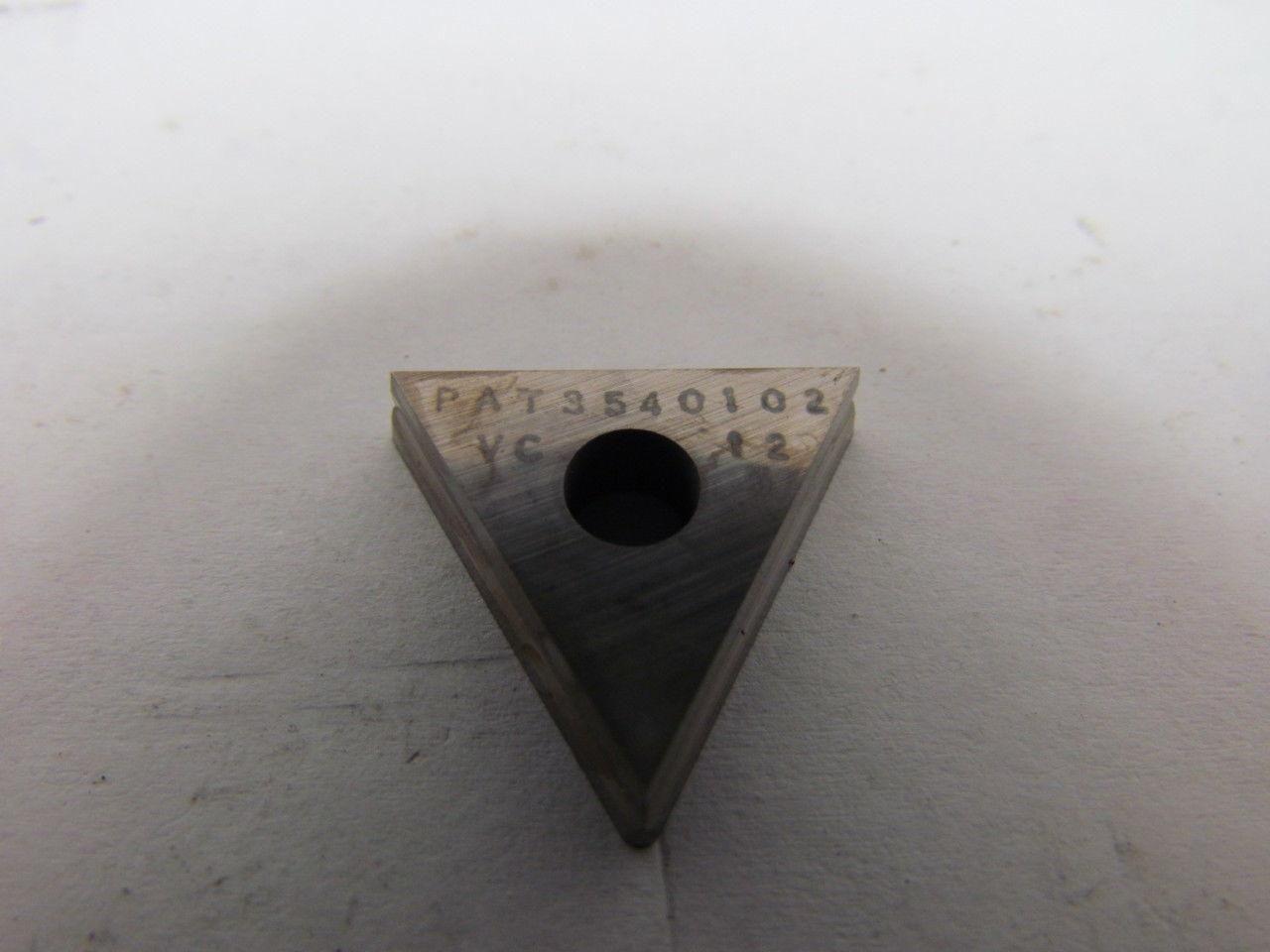 GE Carboloy TPEG432W 3540102 Carbide Insert Grade VC125 2-Boxes 17pcs