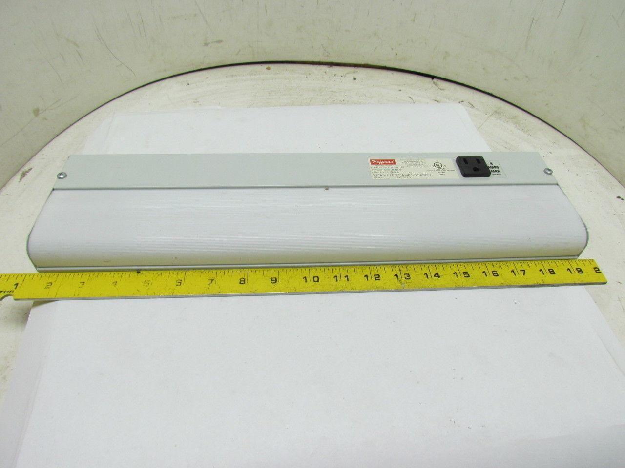 Hoffman ALF16D18R 18" 115V Damp Location Fluorescent Light Fixture No Brackets
