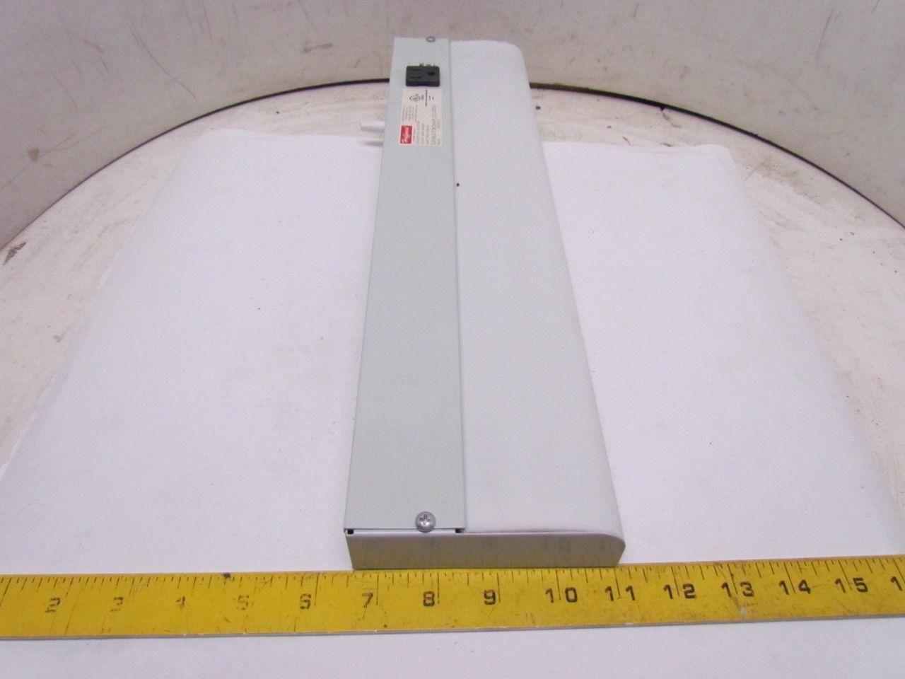 Hoffman ALF16D18R 18" 115V Damp Location Fluorescent Light Fixture No Brackets