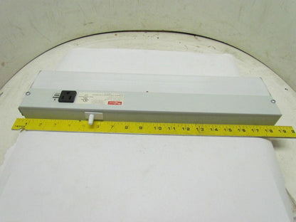 Hoffman ALF16D18R 18" 115V Damp Location Fluorescent Light Fixture No Brackets