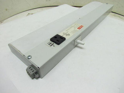 Hoffman ALF16D18R 18" 115V Damp Location Fluorescent Light Fixture No Brackets