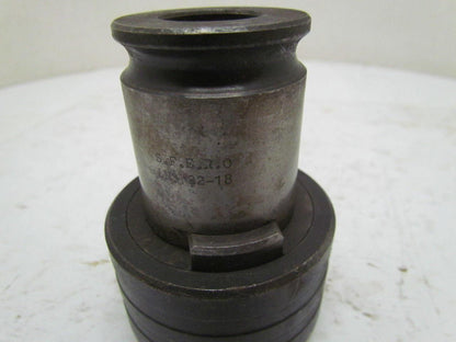 SFERO LN3 22-18 Quick-Change Tap Adapter 22mm Tap Sz 18mm Sq Drive S.F.E.R.O