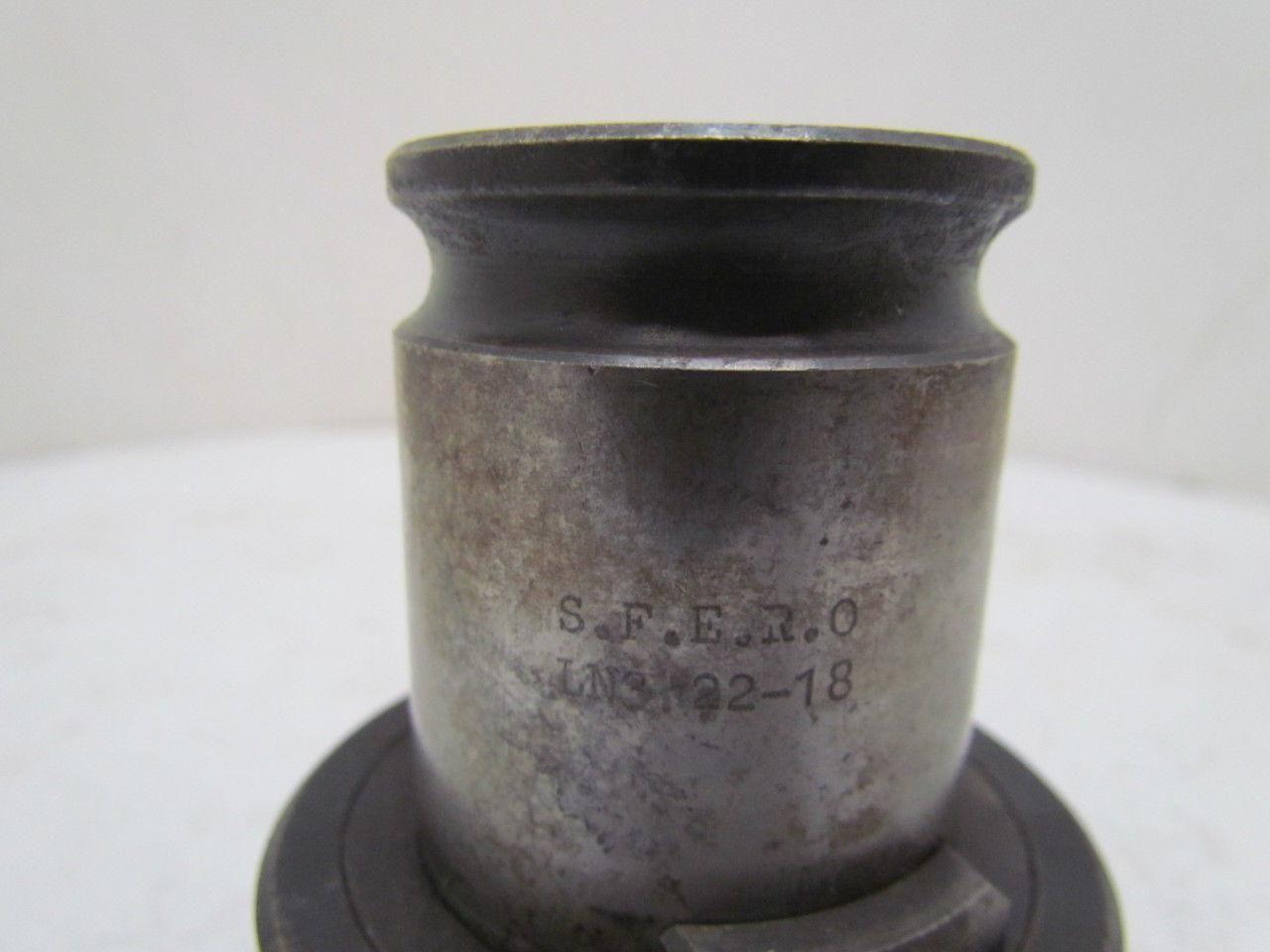 SFERO LN3 22-18 Quick-Change Tap Adapter 22mm Tap Sz 18mm Sq Drive S.F.E.R.O