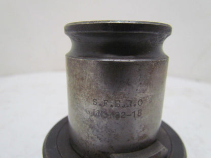 SFERO LN3 22-18 Quick-Change Tap Adapter 22mm Tap Sz 18mm Sq Drive S.F.E.R.O