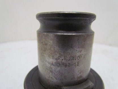 SFERO LN3 22-18 Quick-Change Tap Adapter 22mm Tap Sz 18mm Sq Drive S.F.E.R.O