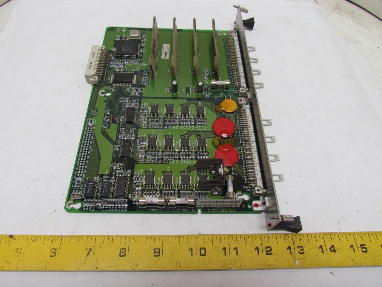 NUM 64.1/48.0 FC 200 204 156 Circuit Board Card VX 9937 D3221-004B