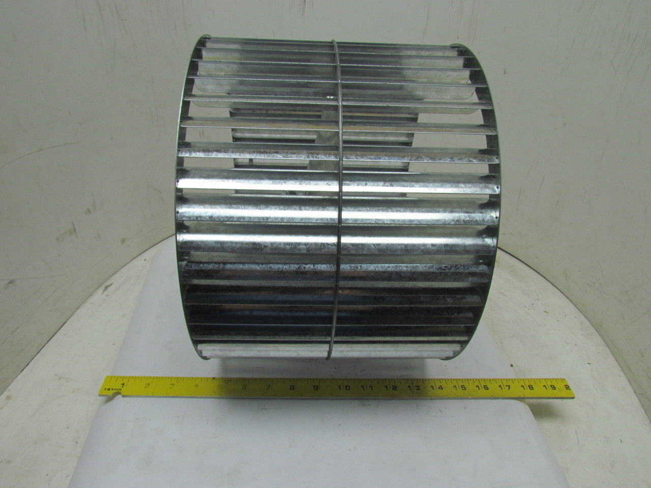 Dayton 2UTX4 Steel Blower Wheel Forward Curve Double Inlet 13" Dia 9" Wide