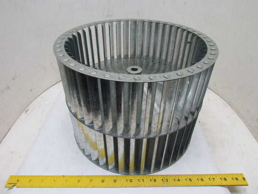 Dayton 2UTX4 Steel Blower Wheel Forward Curve Double Inlet 13" Dia 9" Wide