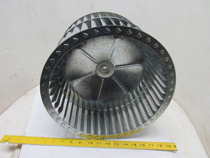 Dayton 2UTX4 Steel Blower Wheel Forward Curve Double Inlet 13" Dia 9" Wide