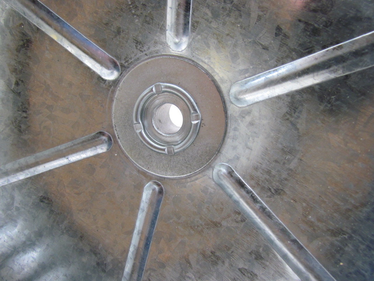 Dayton 2UTX4 Steel Blower Wheel Forward Curve Double Inlet 13" Dia 9" Wide