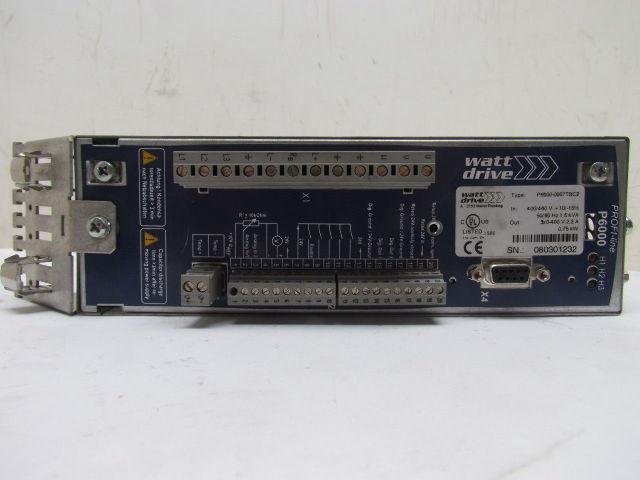 ProfiLine Watt Drive Inverter 400/460V 1.6Kva Input 0-400V 2.2A 3Ph Output .75KW