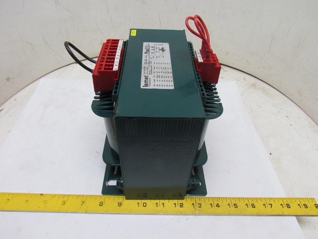 Ismet 713559/A Transformer 1Ph Single Phase 1600 VA 200-420V Pri 115/230V Sec