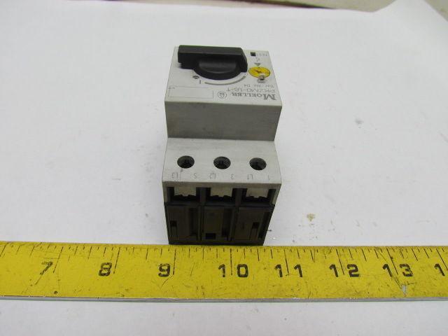 Moeller PKZM0-1.6-T Motor Starter Switch Circuit Breaker 1.0-1.6A DIN Rail