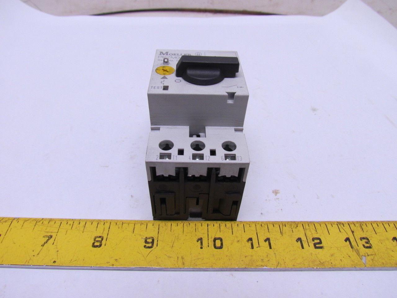 Moeller PKZM0-1.6-T Motor Starter Switch Circuit Breaker 1.0-1.6A DIN Rail