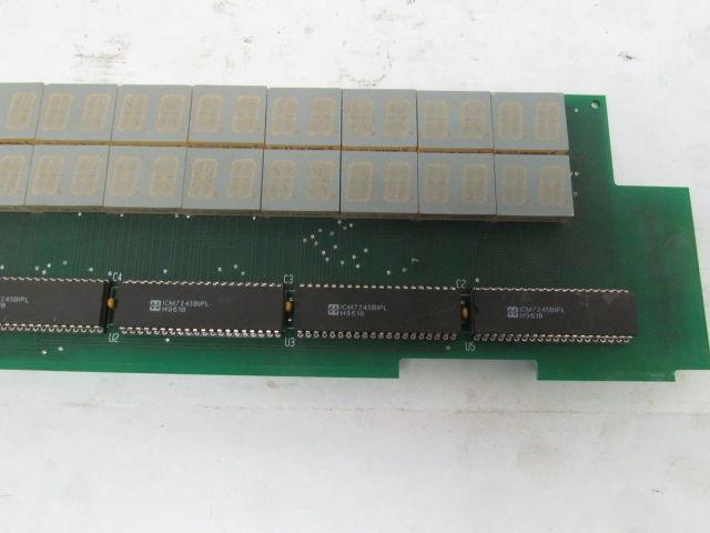 IN-C-857D Rev A-1 Circuit Board 12-1/2" Long 4" wide