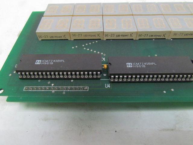 IN-C-857D Rev A-1 Circuit Board 12-1/2" Long 4" wide