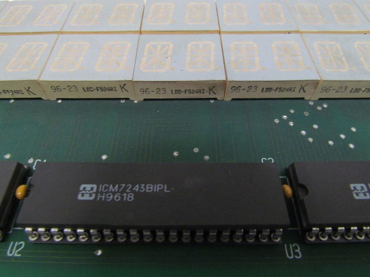 IN-C-857D Rev A-1 Circuit Board 12-1/2" Long 4" wide