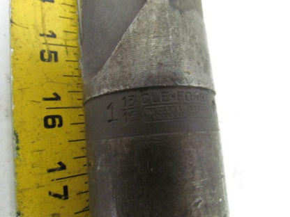 Cleveland Forge 1-13/16" Morse Taper No. 5MT Shank Drill Bit 14" OAL
