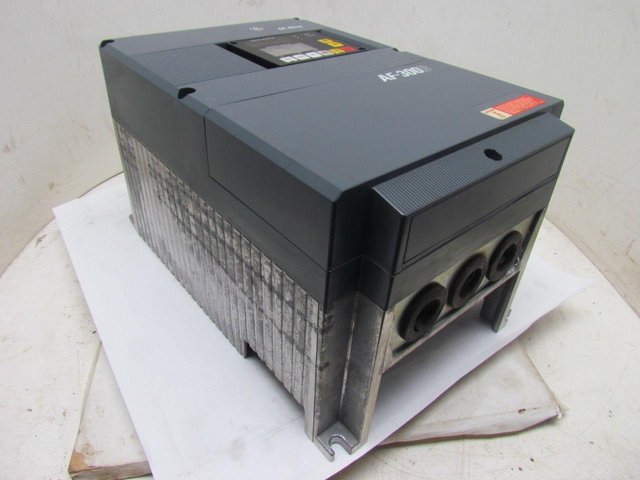General Electric 6VAF343007B AF-300B 3-Phase AC Drive 7.5Hp 380-460V 13A Output