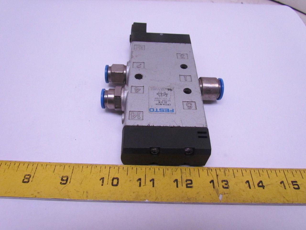 Festo CPE24-M1H-5L-3/8 Solenoid Valve w/out Solenoid 3/8" NPT